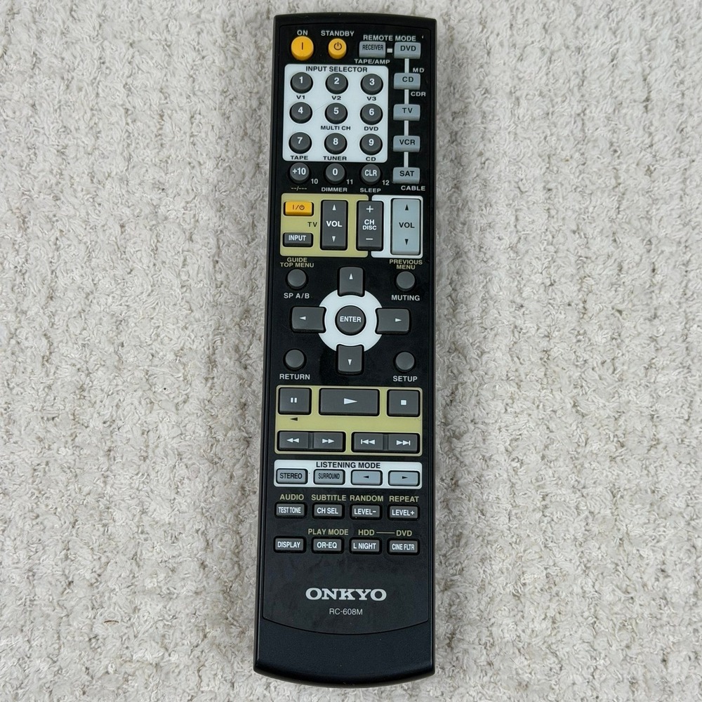 Remote Control RC-608M fit for ONKYO Audio Video Receiver‎ RC608M HTR530 HTS780